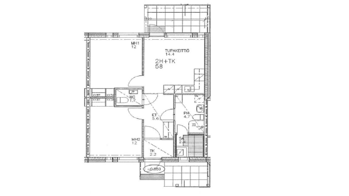 Merituuli Serviced Apartments, Kempele 2Br Apartment With Sauna Εξωτερικό φωτογραφία
